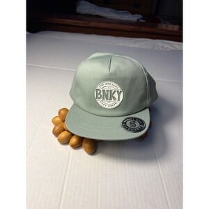 Binky Bro Infant Snapback Hat BNKY Sage Green Flat Brim Surf Snow Skate Cap